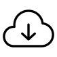 download from cloud icon