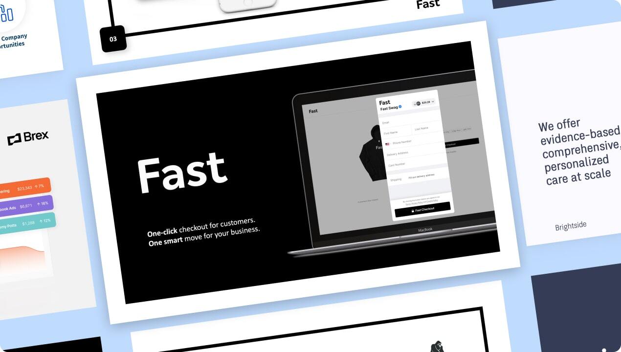 Examples of Slidebean Redesign Service